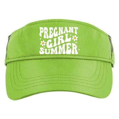 Funny Pregnancy Reveal Pregnant Girl Summer Baby Shower Adult Drive Performance Visor