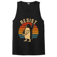 Funny Penguin Resist Penguins Protest Against Tariffs PosiCharge Competitor Tank