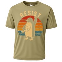 Funny Penguin Resist Penguins Protest Against Tariffs Performance Shirt