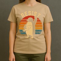 Funny Penguin Resist Penguins Protest Against Tariffs T-Shirt