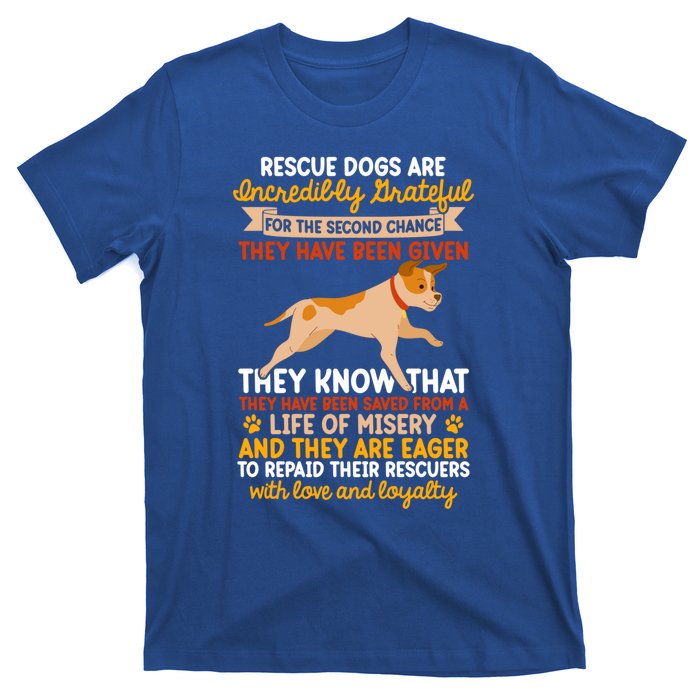 Foster Parent Rescue Dogs National Rescue Dog Day Gift T-Shirt