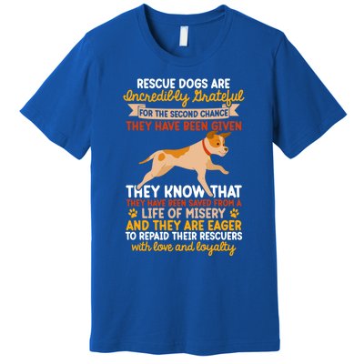 Foster Parent Rescue Dogs National Rescue Dog Day Gift Premium T-Shirt