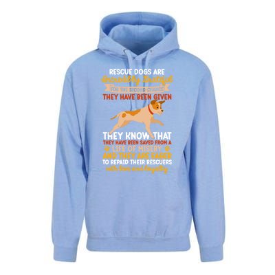 Foster Parent Rescue Dogs National Rescue Dog Day Gift Unisex Surf Hoodie