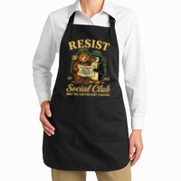 Funny Penguin Resist Penguins Protest Against Tariffs Apron