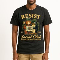 Funny Penguin Resist Penguins Protest Against Tariffs Tall T-Shirt