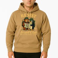 Funny Penguin Resist Penguins Protest Against Tariffs Hoodie