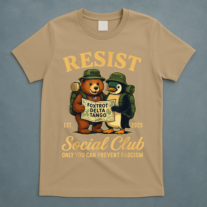 Funny Penguin Resist Penguins Protest Against Tariffs T-Shirt