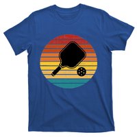 Funny Pickleball Retro Sunset Gift T-Shirt