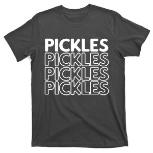 Funny Pickles Retro Green Gift T-Shirt