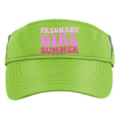 Funny Pregnancy Reveal Pregnant Girl Summer Baby Shower Adult Drive Performance Visor