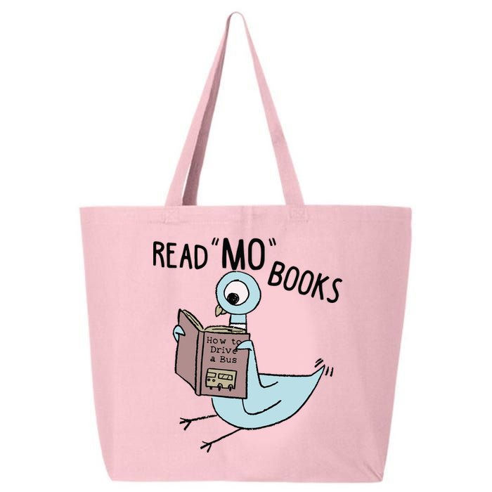 Funny Pigeon Read Mo Books 25L Jumbo Tote