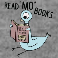 Funny Pigeon Read Mo Books 7-Panel Snapback Hat