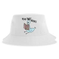 Funny Pigeon Read Mo Books Sustainable Bucket Hat