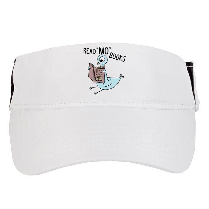Funny Pigeon Read Mo Books Adult Drive Performance Visor