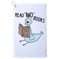 Funny Pigeon Read Mo Books Golf Towel
