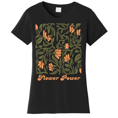 Flower Power Retro 60s & 70s Vibe Women's T-Shirt