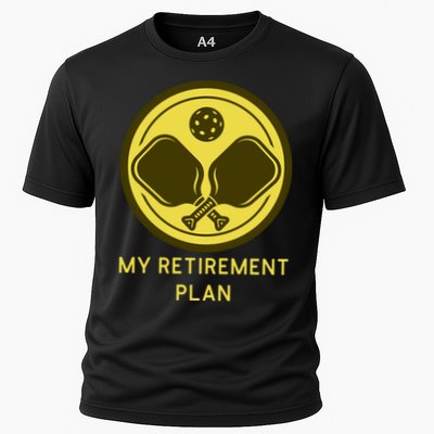 Funny Pickleball Retired Retirement Plan Performance Shirt