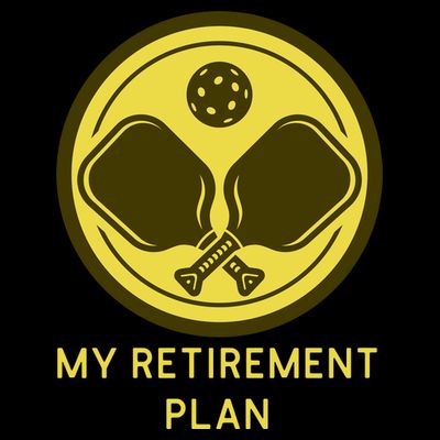 Funny Pickleball Retired Retirement Plan T-Shirt