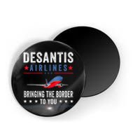 Funny Political Ron DeSantis Vintage DeSantis Airlines Magnet