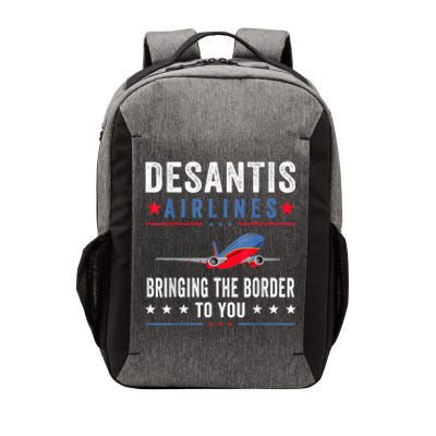 Funny Political Ron DeSantis Vintage DeSantis Airlines Vector Backpack