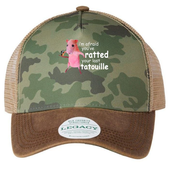 Funny Pink Rat, I'm Afraid You've Ratted Your Last Tatouille Legacy Tie Dye Trucker Hat