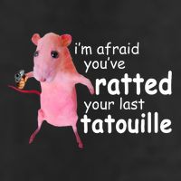 Funny Pink Rat, I'm Afraid You've Ratted Your Last Tatouille Cool Comfort Performance Bucket Hat
