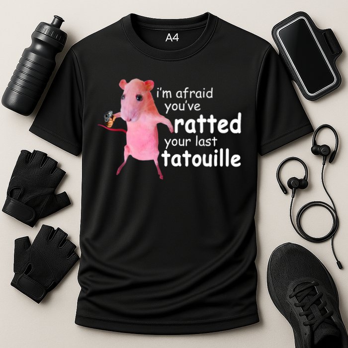 Funny Pink Rat, I'm Afraid You've Ratted Your Last Tatouille Performance Shirt
