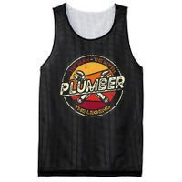 Funny Plumbing Saying Pipefitter & Plumber Mesh Reversible Basketball Jersey Tank