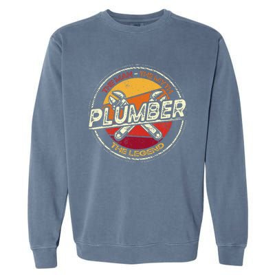 Funny Plumbing Saying Pipefitter & Plumber Garment-Dyed Sweatshirt