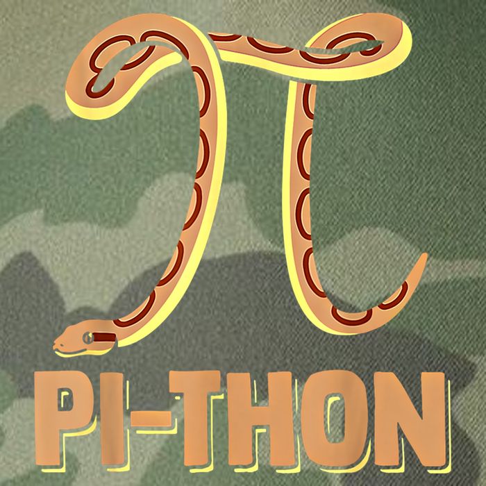 Funny Python Snake Math Pi Symbol Pi Day Meaningful Gift Legacy Tie Dye Trucker Hat