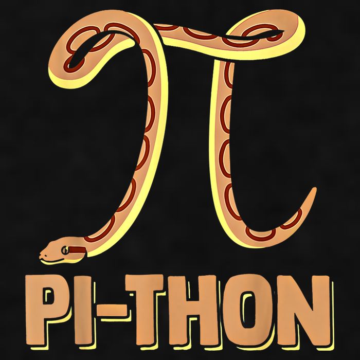 Funny Python Snake Math Pi Symbol Pi Day Meaningful Gift Ladies PosiCharge Tri-Blend Wicking Tank