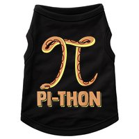 Funny Python Snake Math Pi Symbol Pi Day Meaningful Gift Doggie Tank