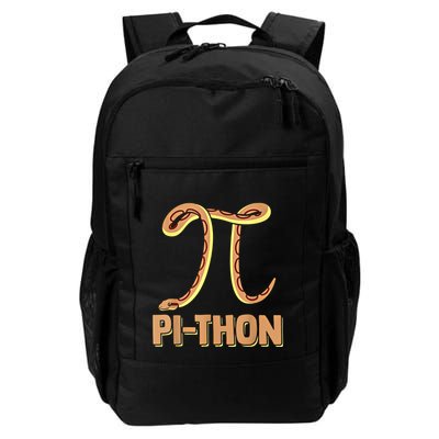 Funny Python Snake Math Pi Symbol Pi Day Meaningful Gift Backpack