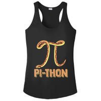 Funny Python Snake Math Pi Symbol Pi Day Meaningful Gift Ladies PosiCharge Competitor Racerback Tank