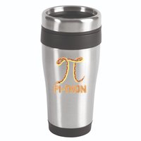 Funny Python Snake Math Pi Symbol Pi Day Meaningful Gift 16oz Travel Tumbler