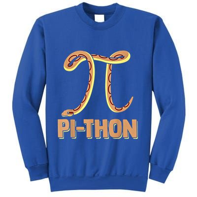 Funny Python Snake Math Pi Symbol Pi Day Meaningful Gift Sweatshirt