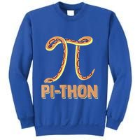 Funny Python Snake Math Pi Symbol Pi Day Meaningful Gift Sweatshirt