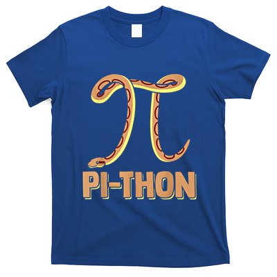 Funny Python Snake Math Pi Symbol Pi Day Meaningful Gift T-Shirt