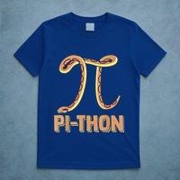 Funny Python Snake Math Pi Symbol Pi Day Meaningful Gift T-Shirt