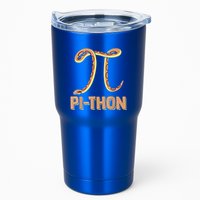 Funny Python Snake Math Pi Symbol Pi Day Meaningful Gift Tumbler