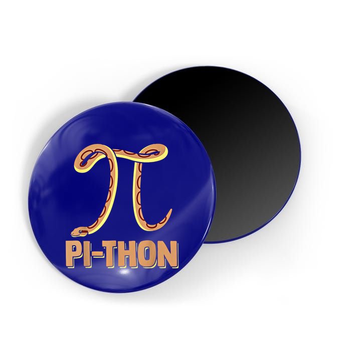 Funny Python Snake Math Pi Symbol Pi Day Meaningful Gift Magnet