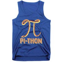 Funny Python Snake Math Pi Symbol Pi Day Meaningful Gift Tank Top