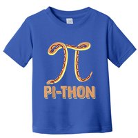 Funny Python Snake Math Pi Symbol Pi Day Meaningful Gift Toddler T-Shirt