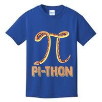 Funny Python Snake Math Pi Symbol Pi Day Meaningful Gift Kids T-Shirt