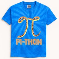 Funny Python Snake Math Pi Symbol Pi Day Meaningful Gift Kids Tie-Dye T-Shirt