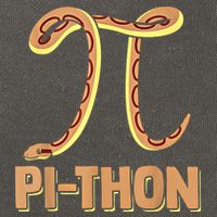 Funny Python Snake Math Pi Symbol Pi Day Meaningful Gift Cotton Canvas Backpack