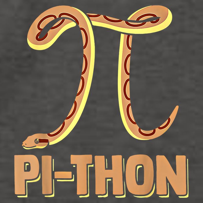 Funny Python Snake Math Pi Symbol Pi Day Meaningful Gift Vector Backpack