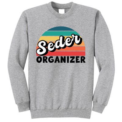 Funny Passover Seder Organizer Jewish Passover Leader Tall Sweatshirt