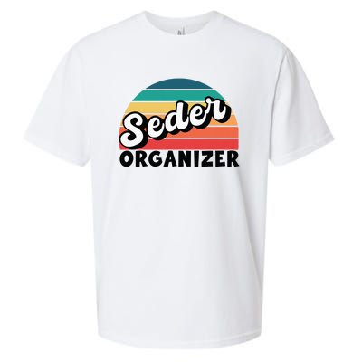 Funny Passover Seder Organizer Jewish Passover Leader Sueded Cloud Jersey T-Shirt