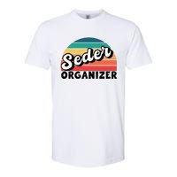 Funny Passover Seder Organizer Jewish Passover Leader Softstyle CVC T-Shirt